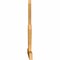 Ekena Millwork Saratoga Rough Sawn Timber Gable Bracket, Western Red Cedar, 60"W x 40"H x 2"D x 4"F, 16/12 Pitch GBW060X40X0204SAR00RWR - alternate 3